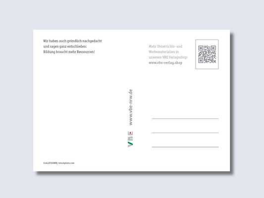 Postkarte Vielleicht (100 Stück)