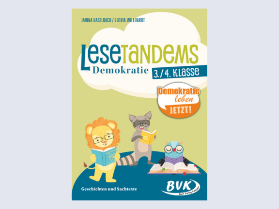 Lesetandems Demokratie 3. und 4. Klasse