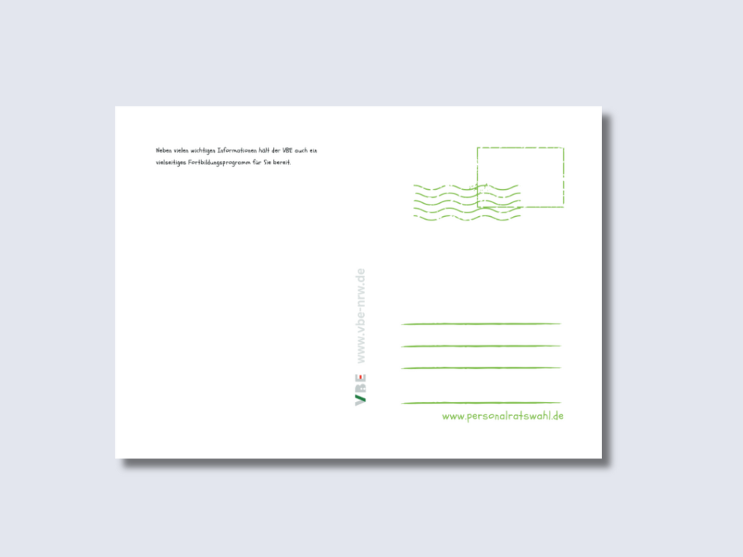 Postkarte Gewalt FAQ (100 Stück)