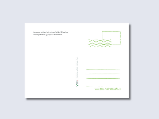 Postkarte Gewalt FAQ (100 Stück)