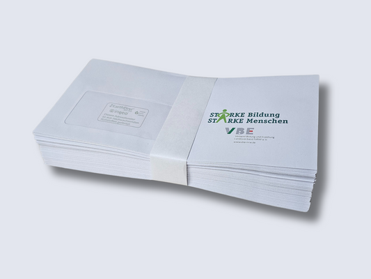 Briefumschlag DIN lang mit Fenster (100 Stück)