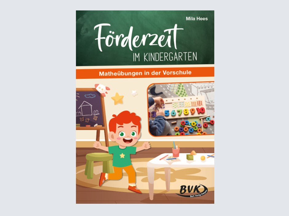 Förderzeit im Kindergarten - Matheübungen in der Vorschule