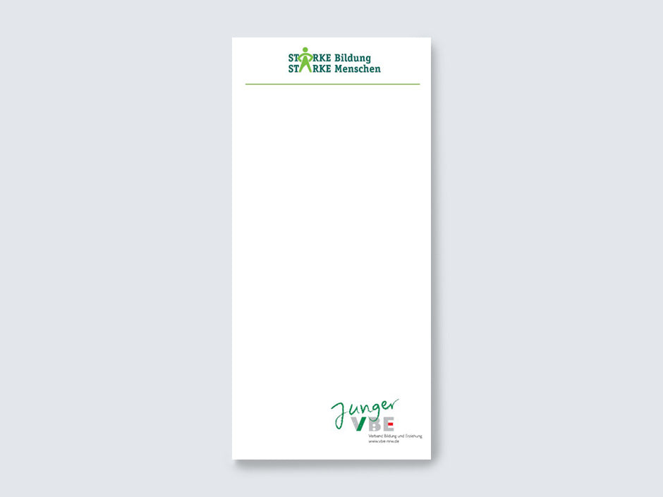 Block DIN lang JVBE (50 Stück)