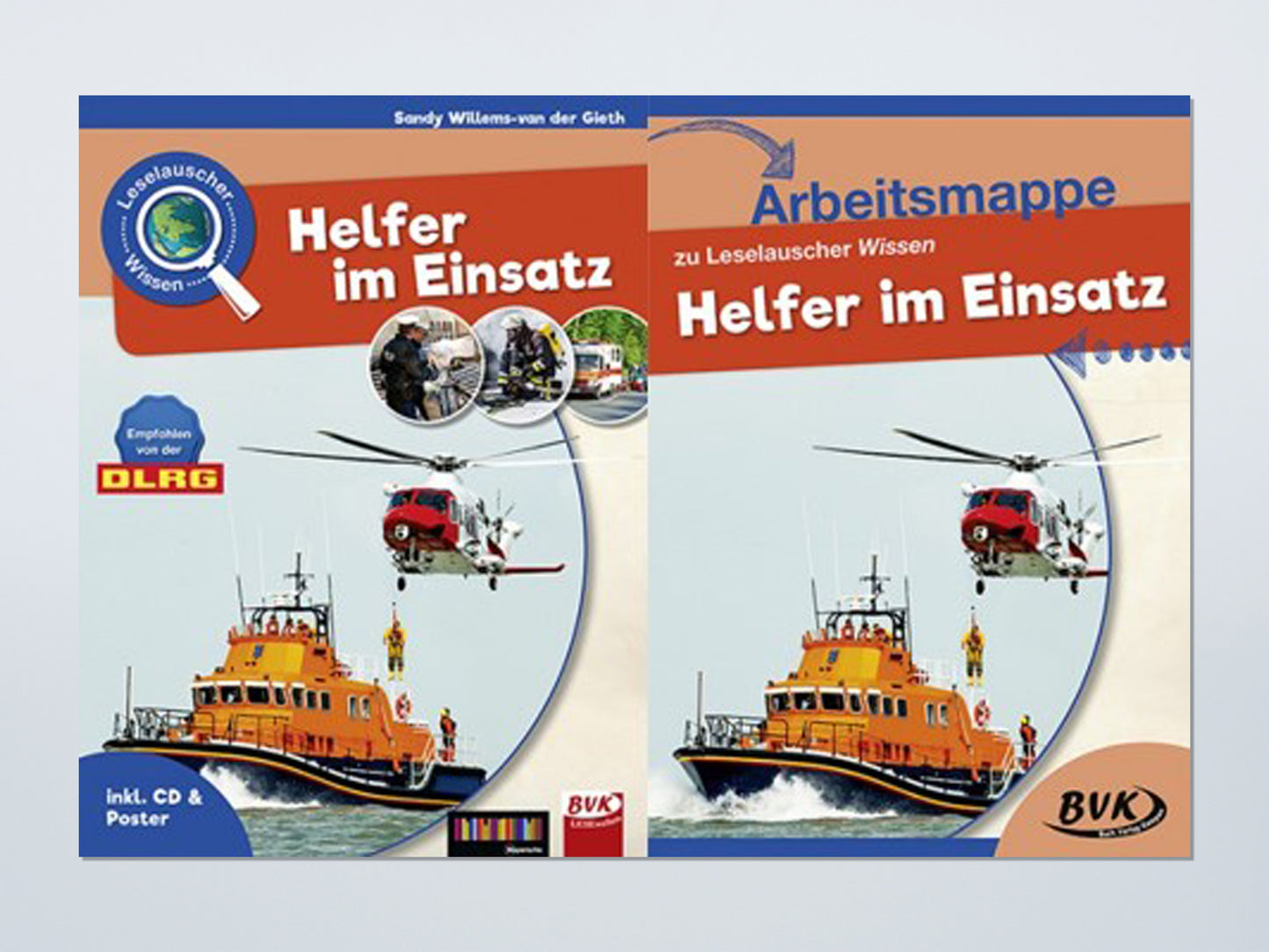 Leselauscher Wissen: Helfer im Einsatz - Arbeitsmappe