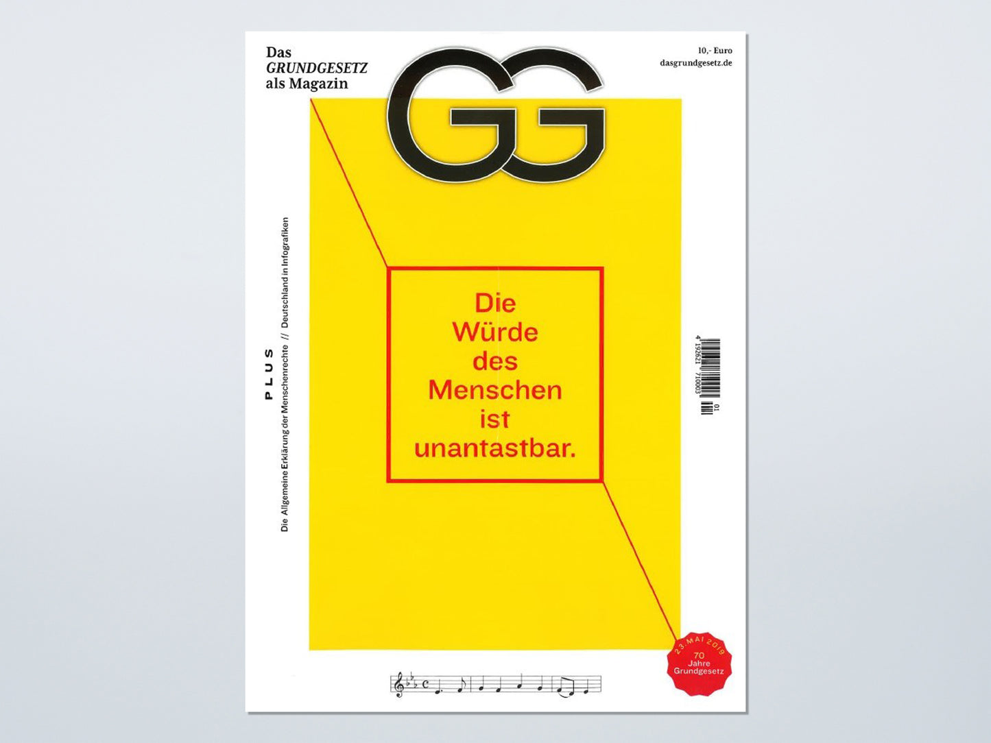 Das Grundgesetz als Magazin