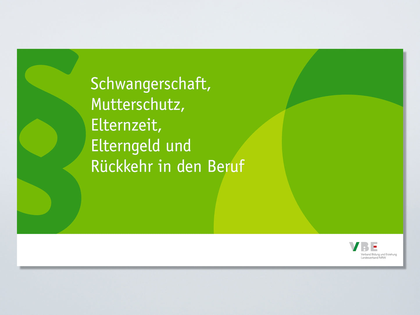 Mutterschutz und Elternzeit