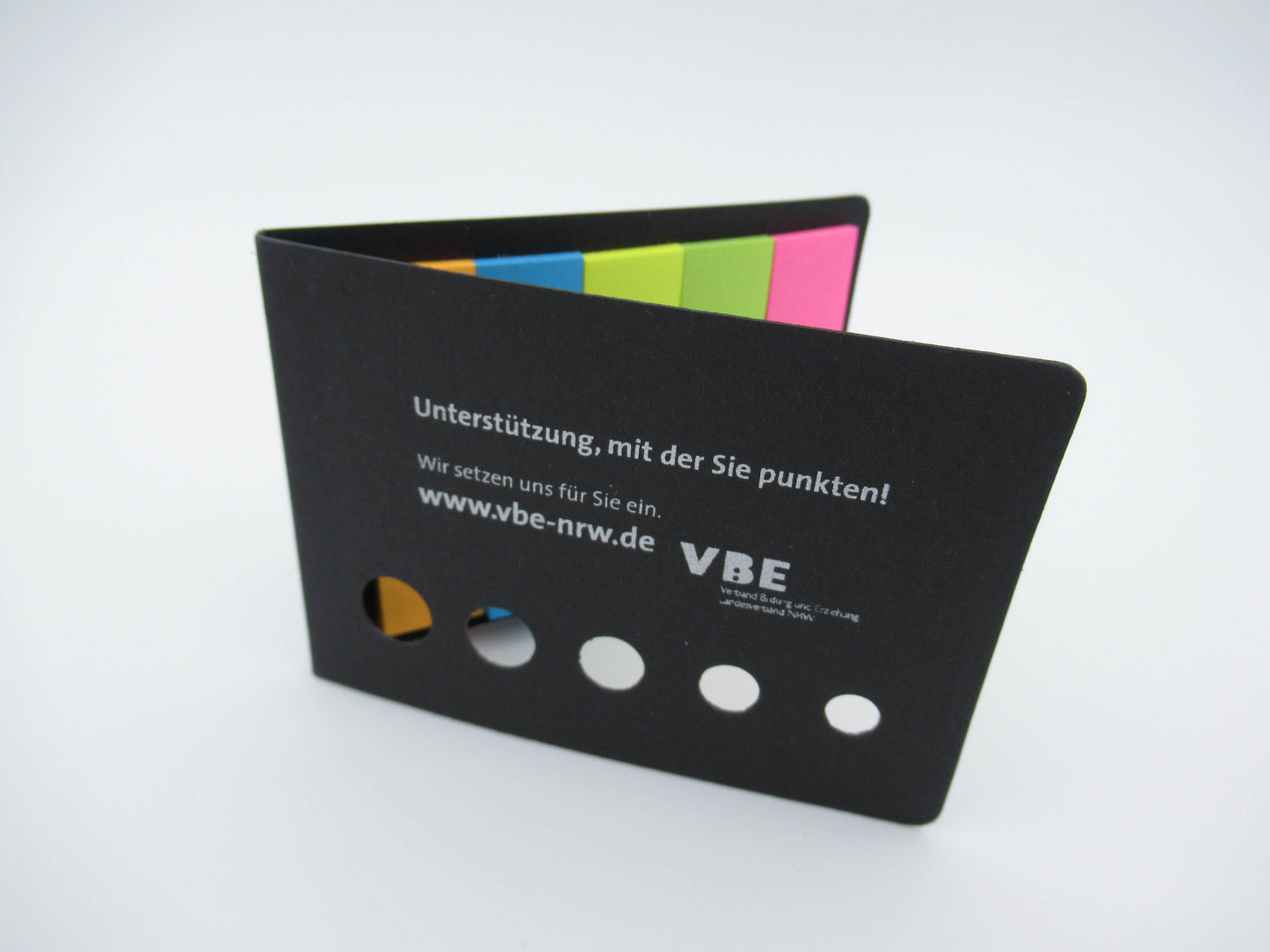 Haftnotizset schwarz (50 Stück)