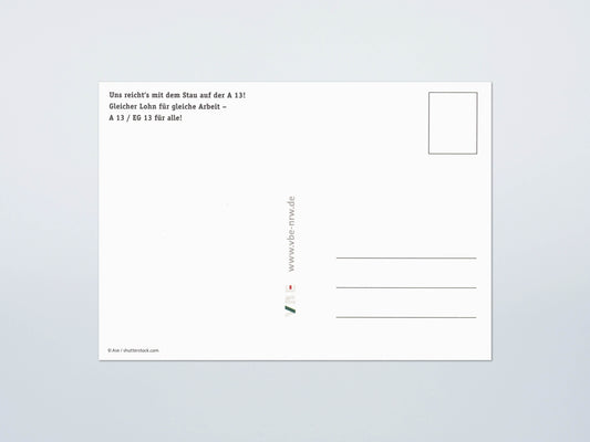 Postkarte Schaukeln! (100 Stück)
