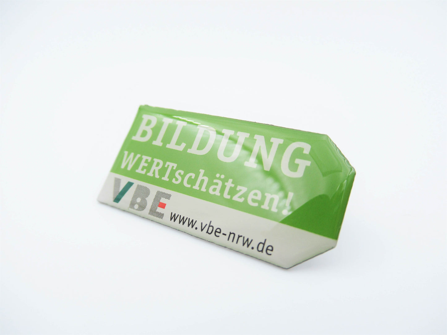 Ansteckpin Bildung WERTschätzen (10 Stück)