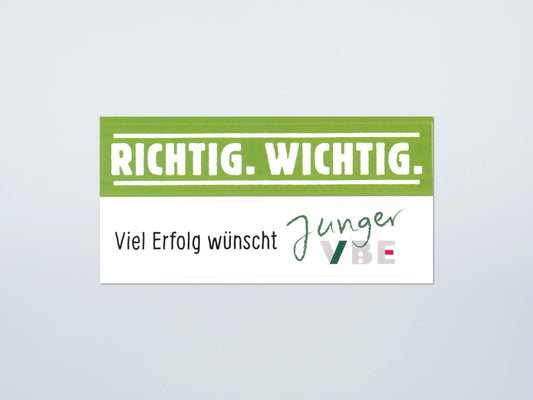 Aufkleberbogen 2 JVBE (100 Stück)