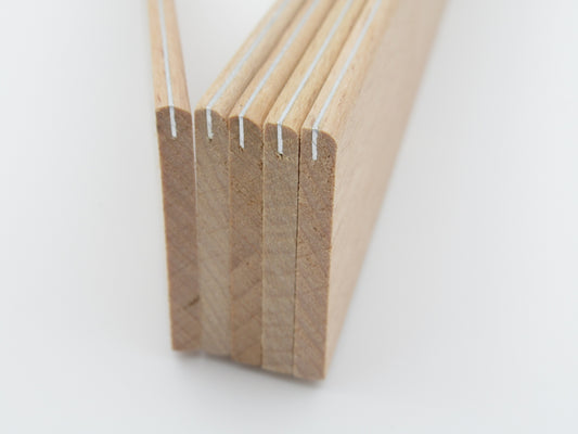 Holzlineal (10 Stück)