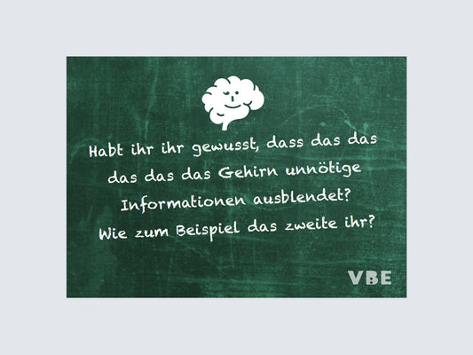 Postkarte Gehirn (100 Stück)