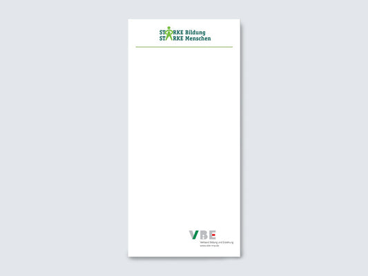 Block DIN lang (50 Stück)