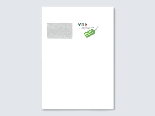 Briefumschlag C4 mit Fenster (100 Stück)