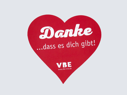 Postkarte Herz (100 Stück)