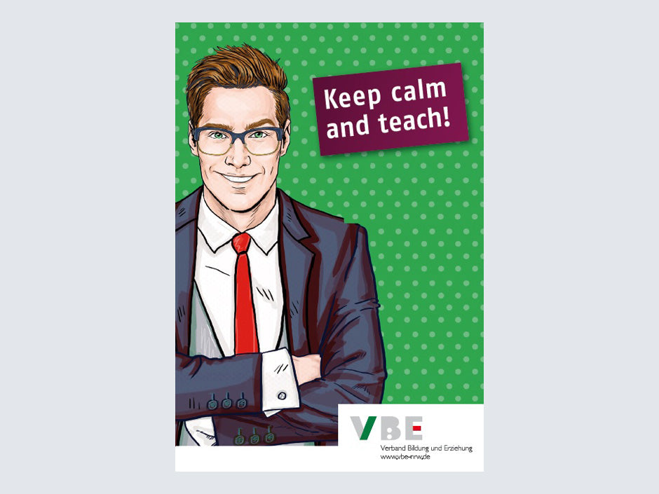 Beitrittskarte: Keep calm