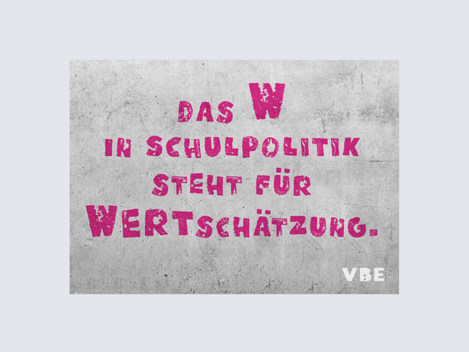 Postkarte Wertschätzung (100 Stück)