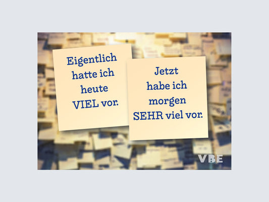 Postkarte Post-its (100 Stück)