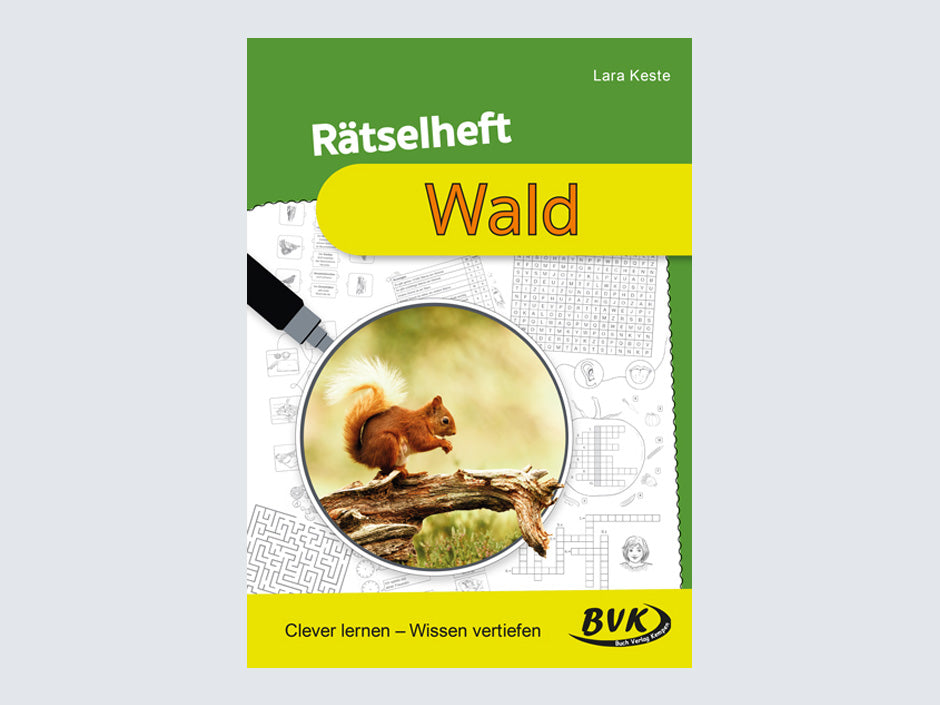 Rätselheft Wald