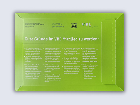 Versandtaschen für Schul- und Seminarpraxis