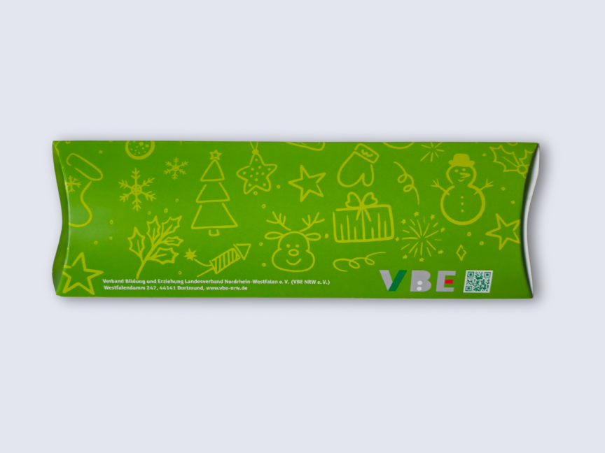 Weihnachtspapiertasche (50 Stück)