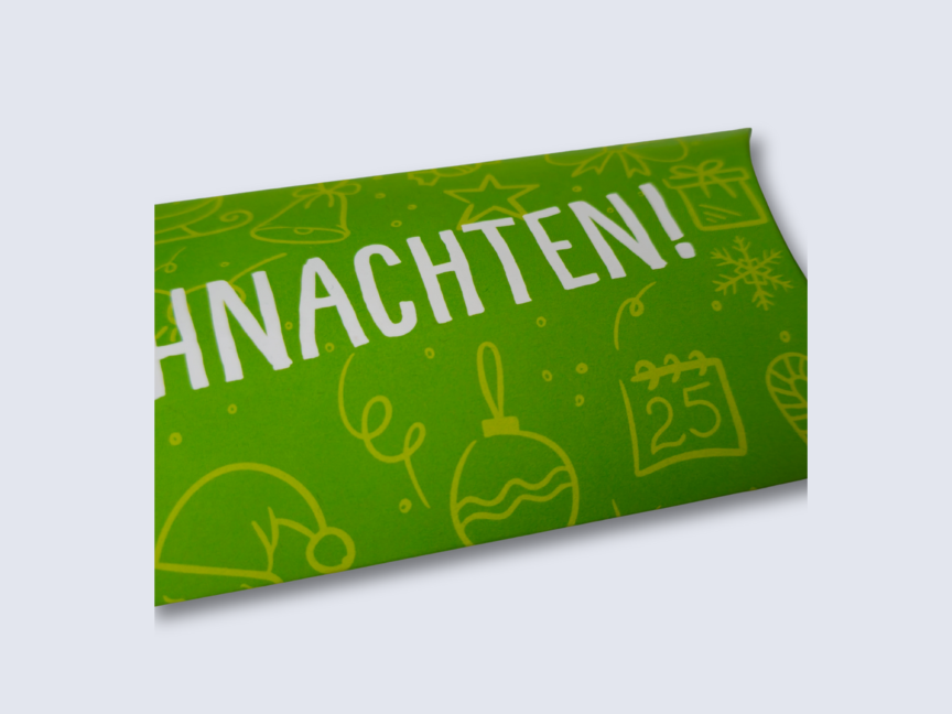 Weihnachtspapiertasche (50 Stück)