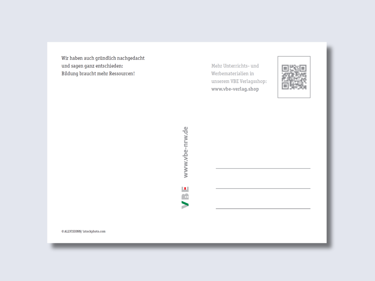 Postkarte Vielleicht (100 Stück)