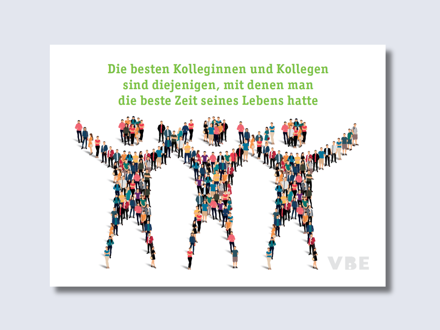 Postkarten Kollegen (100 Stück)