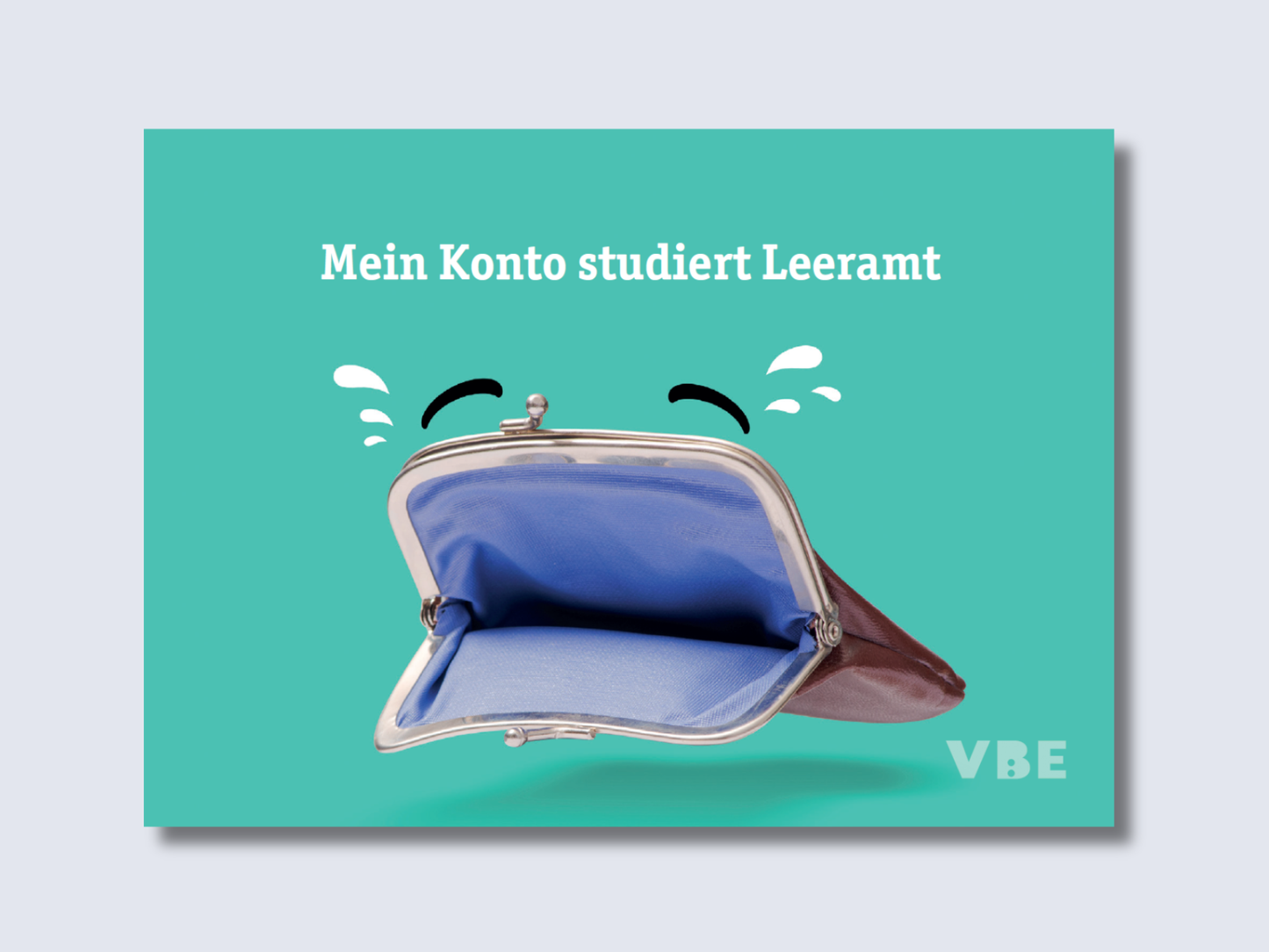 Postkarte Konto (100 Stück)