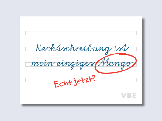 Postkarte Mango (100 Stück)