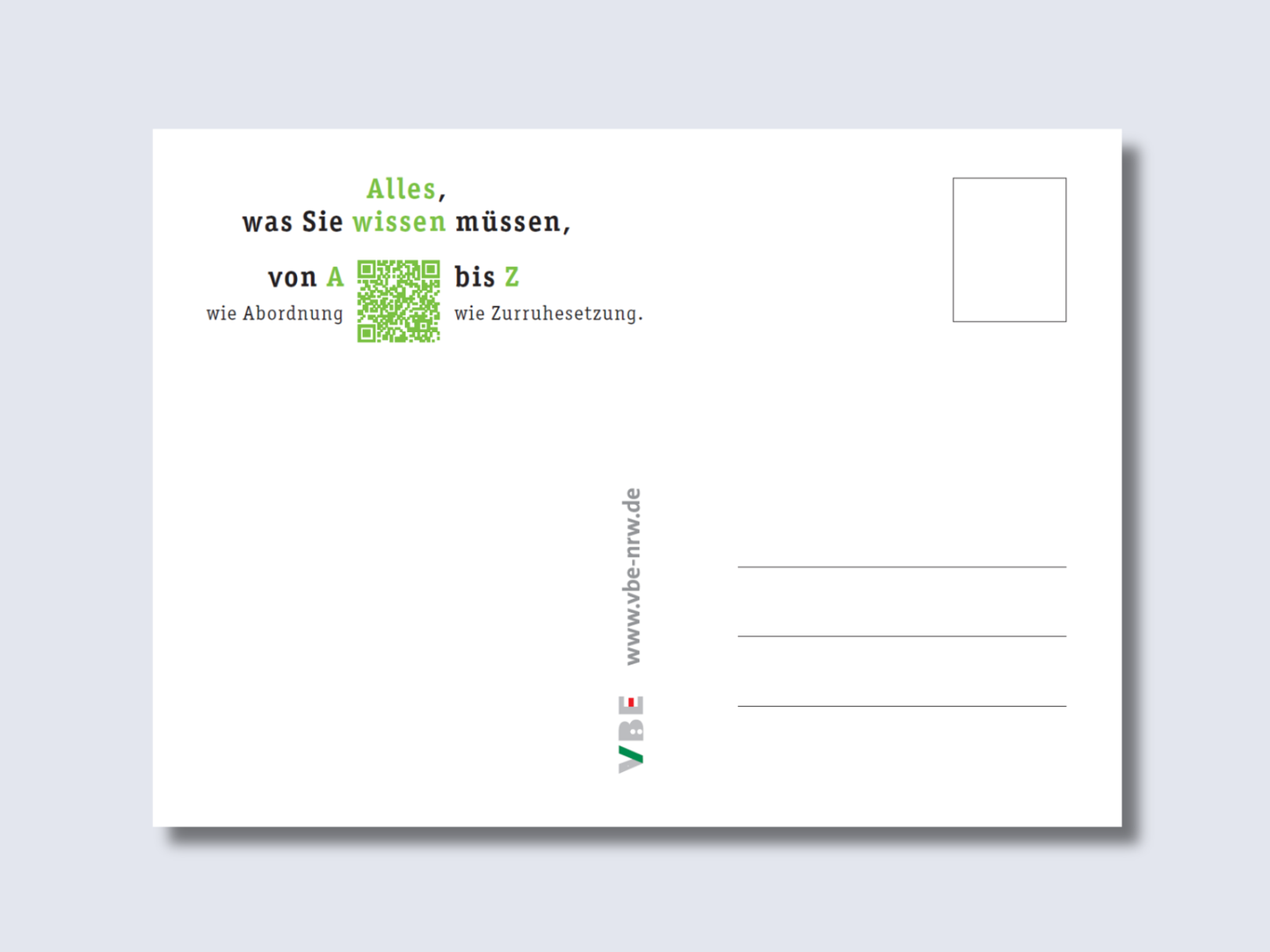 Postkarte Meer (100 Stück)