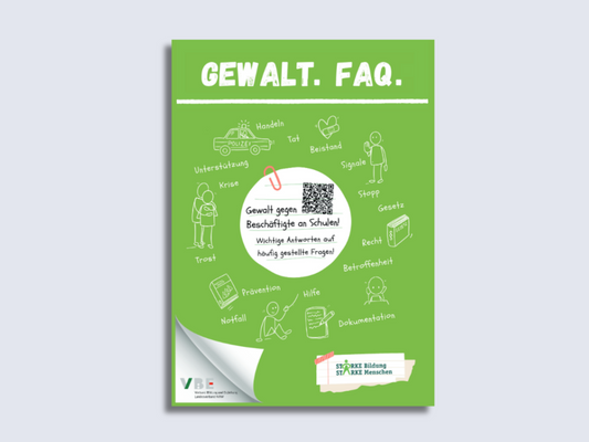 Postkarte Gewalt FAQ (100 Stück)