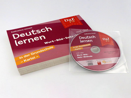 DaZ Fit - Deutsch lernen (Kartei inkl. CD)