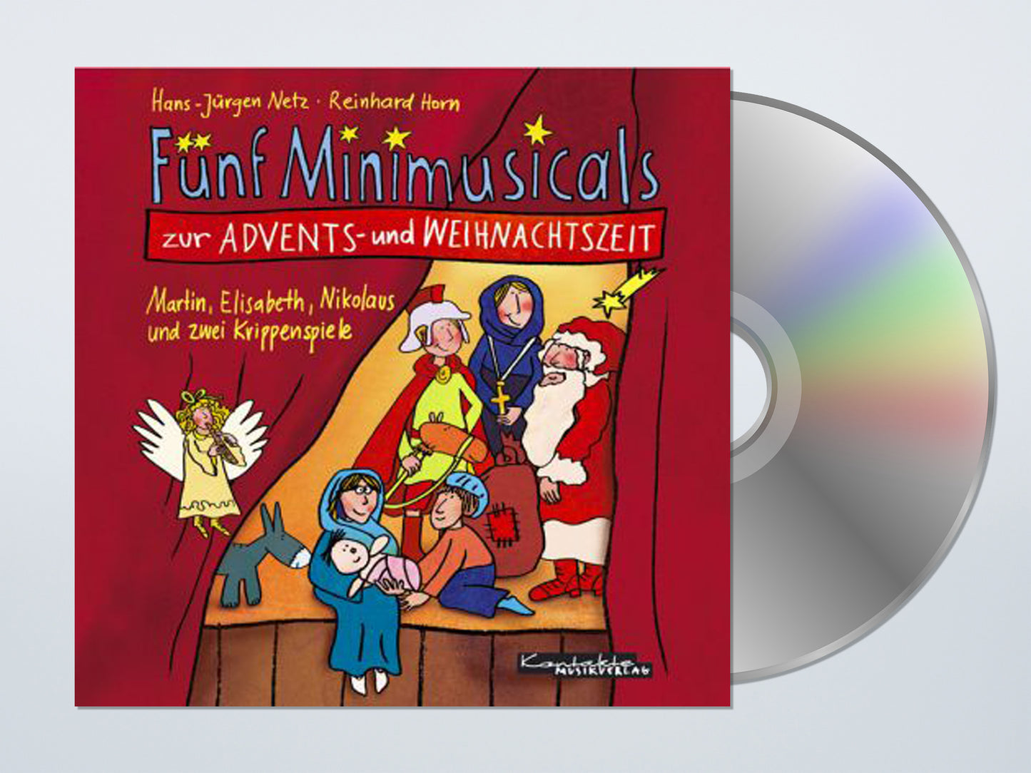 Fünf Minimusicals zur Advents- und Weihnachtszeit - CD